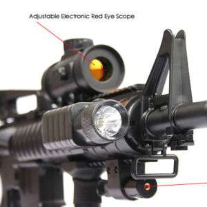 New M16 Fully Automatic Airsoft Rifle BB Gun +10000 BBs  