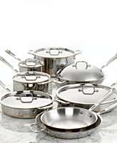 All Clad Copper Core 14 Piece Cookware Set