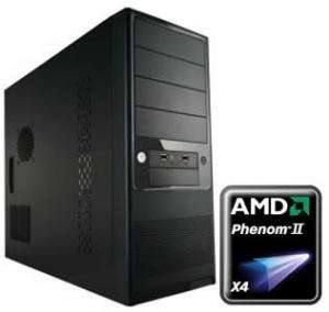 AMD Phenom II X4 960T 3Ghz QUAD CORE Radeon HD6670 1GB Gaming Computer 