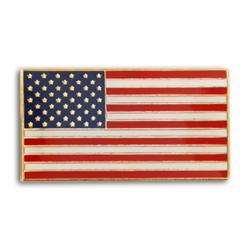 12 Gold Plated Lapel Pins The American Flag  
