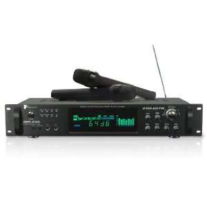   Amplifier with (2) Wireless Mics and Advanced Features Musical