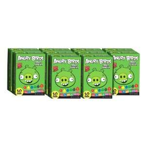 Angry Birds GREEN Fruit Snacks Case of 10 Boxes (10 Pack Per Box 