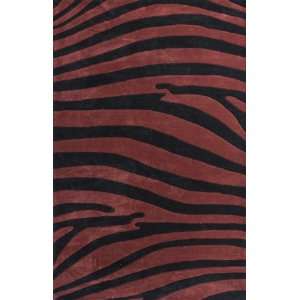  Cine Animal Print Rug in Rust