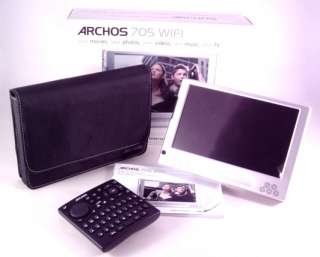 Archos 705 WIFI Portable Media Player 80GB *AS IS / FOR PARTS 