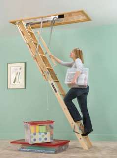 Louisville Ladder Premium Wooden Attic Ladders