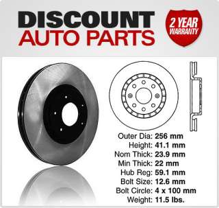   Centric Brake Disc Chevy Chevrolet Aveo 2007 2006 2005 2004 Wave Parts