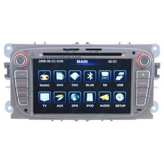 2008 10 Ford S Max Car GPS Navigation Bluetooth IPOD Radio USB  TV 