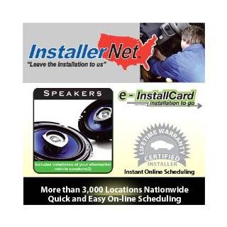 InstallerNet Standard Car Speaker eInstallCard (Delivered via Email)