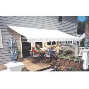 Sunsetter Pro Motorized Awning (15 Ft / Solid Cream) With 