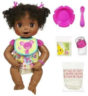 NEW Baby Alive Real Suprises Baby African American~Eats & Poops 