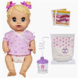  Hasbro Baby Alive Sip N Slurp Caucasian Doll Toys 