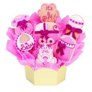   Container   Baby Girl Gift Baskets   Baby Shower Gifts for Girls