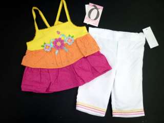 BABY Q INFANT GIRLS OUTFIT 2Pc SET SIZE 12 MONTHS NWT  