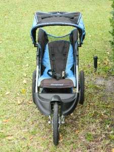 BABY TREND EXPEDITION SINGLE BLUE JOGGING STROLLER  