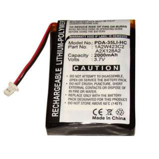 Battery For Garmin iQue 3600 Replaces 1A2W423C2  