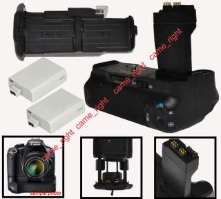 Battery Grip pack f Canon EOS T2i 550D camera + LP E8  