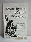 Vintage Waring Choral Series Battle Hymn Of The Republi