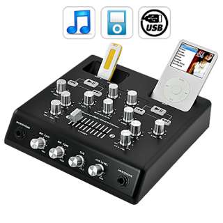 iPod and USB DJ Mixing Deck audio digital mixer, NIB  