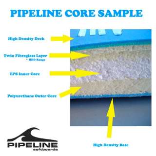 PIPELINE HDD 82 SOFT FOAM BEGINNER MINIMAL SURFBOARD   