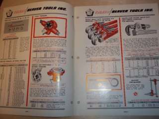 Toledo Beaver Tools Catalog~Tubing/Pipe Cutter/Benders  