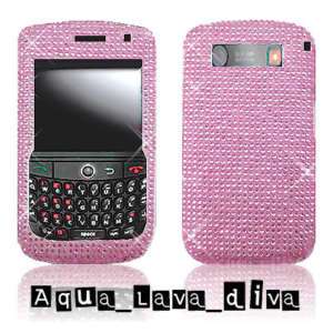 Pink Rhinestone Bling Case Cover Blackberry Curve 8900  