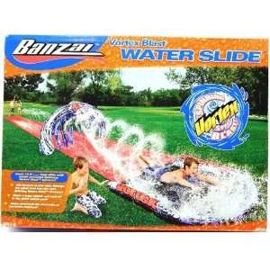   Banzai Vortex Blast Summer Fun Outdoor Inflatable Water Slide Patio