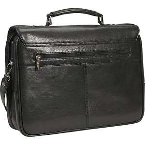 DR KOFFER TROY VENETIAN LEATHER LAPTOP BRIEFCASE 810468014620  