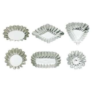 Harold Import Silver Ribbed Tartlet Molds 24 pcOpens in a new window