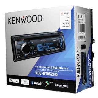 Kenwood KDC BT852HD   Bluetooth/HD Radio/Pandora/Sirius XM CD Player 