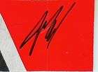 Jeff Burton Autographed Race Used Sheetmetal W/Coa