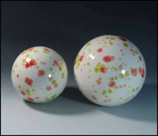 Choice Handmade Ceramic Gazing Ball Snapdragon 4 or 5  
