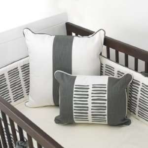  Oilo Sticks Crib Bedding   Sticks Crib Sheet in Pewter 