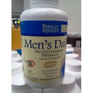 Berkley & Jensen Men`s Daily Multivitamins & Minerals 700IU Vitamin D