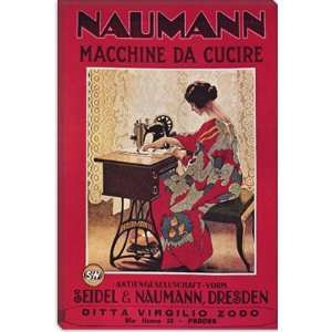  Naumann Sewing Machine Vintage Poster by Alberto Zardo 