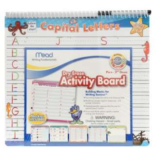 Mead Dry Erase Capital Letters Activity Board.Opens in a new window