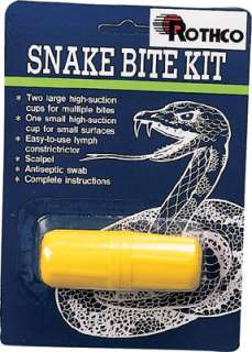 Snake Bite Kit, Emergency First Aid for Campers, Hikers 613902832206 