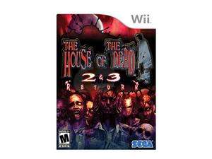    House of the Dead 2 & 3 Return Wii Game SEGA