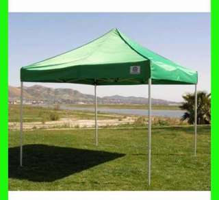 New Ez Pop Up Canopy 10 x 10 Shelter Fair Tent Green  