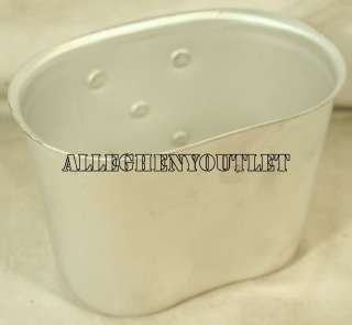 US Military Style Aluminum CANTEEN CUP w/Butterfly Handle Fits 1 QT 