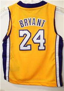   Kobe Bryant Home Toddler Swingman FULL Stitched Jersey 2T 3T 4T  