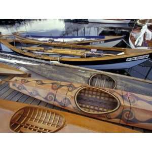  Kayaks and Rowboats at the Center for Wooden Boats 