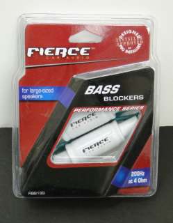 NEW   Fierce Car Audio  Bass Blockers FIBB199 660715214552  