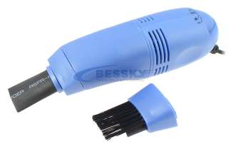 USB VACUUM COMPUTER MINI KEYBOARD CLEANER FOR PC LAPTOP  
