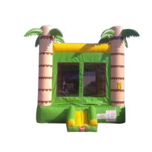  Bounce House Tropical Theme Bouncy House Inflatable Free Blower 