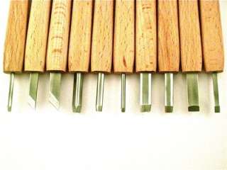 Japanese Wood Carving Chisel set x10 whittling tool kit  