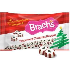 Brachs Peppermint Christmas Nougats 13oz.  Grocery 