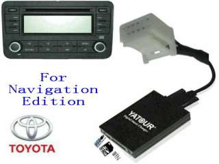 Digital CD changer For Toyota Small 6+6 Plug USB SD AUX  