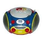 Kids Portable CD Player AM FM Radio Boombox Stereo AC or Battery 