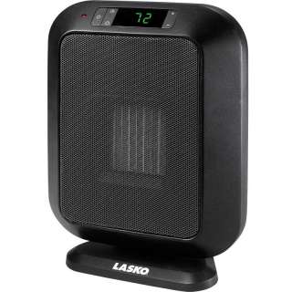 Lasko Flat Panel Ceramic Portable Heater, Compact Electric Space Heat 