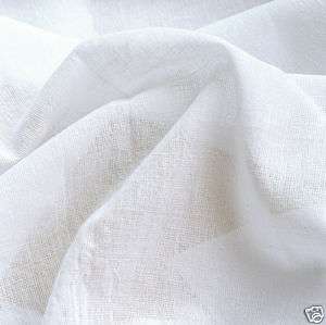 CHEESECLOTH CHEESE CLOTH BUTTER MUSLIN FABRIC WHITE 19  